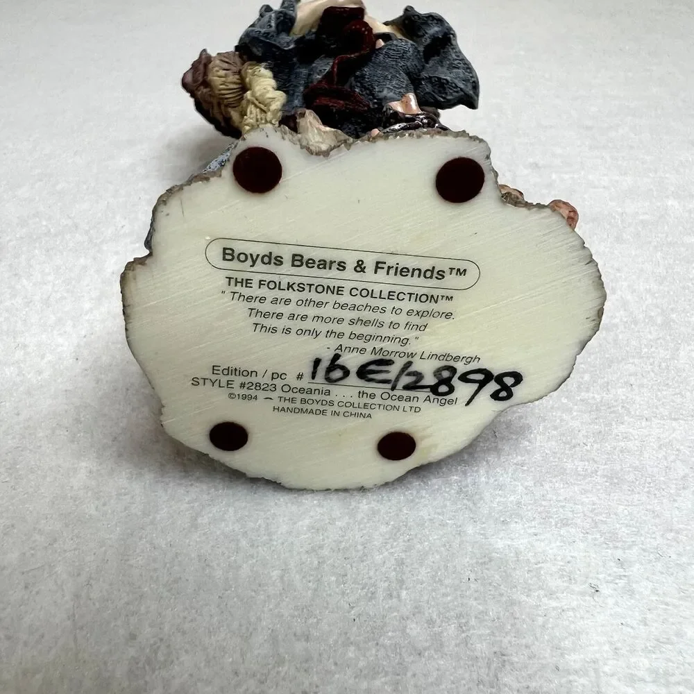 Vintage Ocean Angel Boyds Bears and Friends Figurine